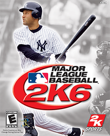 Couverture de la Ligue majeure de baseball 2K6.png