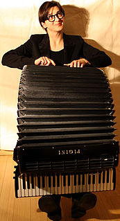 Merima Ključo accordionist