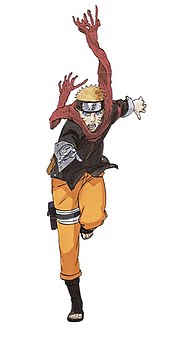 Naruto Uzumaki in his young adult design
