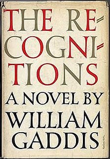 <i>The Recognitions</i> Novel by William Gaddis