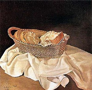 <i>The Basket of Bread</i> Painting by Salvador Dalí