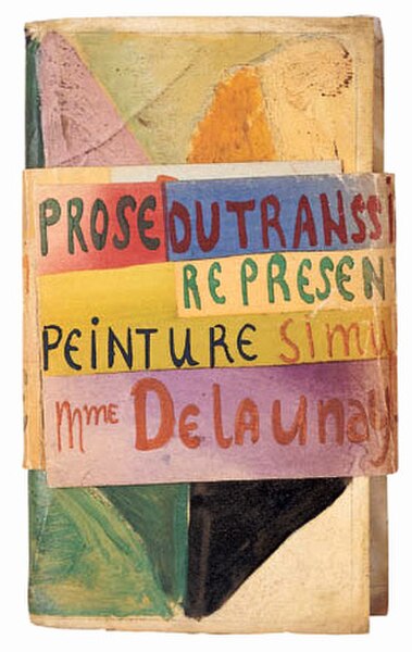 Cover of Blaise Cendrars' La prose du Transsibérien et de la Petite Jehanne de France