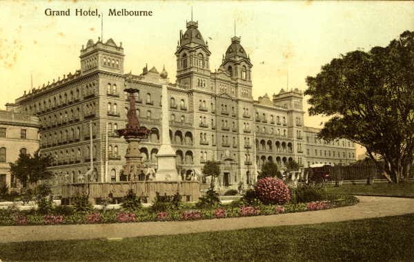 Hotel Windsor viewed from Treasury Place