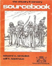 Рыцарлық және сиқырлық Sourcebook.jpg