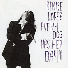 Denise Lopez Jeder Hund hat seinen Tag 1990 Album Cover.jpg