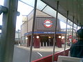 Hayne Street tube station on the studio tram tour at Walt Disney Studios, Disneyland Resort Paris.