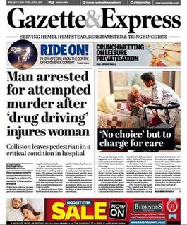 <i>Hemel Hempstead Gazette & Express</i>