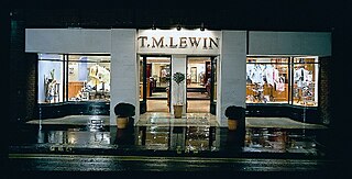 <span class="mw-page-title-main">T. M. Lewin</span> British menswear retailer