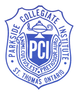Parkside Collegiate Institute Public secondary school in St. Thomas, Ontario, Canada