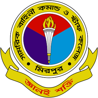 <span class="mw-page-title-main">Defence Services Command and Staff College (Bangladesh)</span>