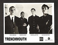 Trenchmouth, da esquerda para a direita: Armisen, Locks, DeZutter, Montana