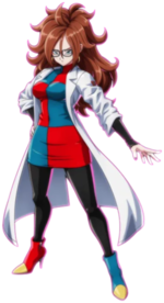 Figure dragon ball super - android 21 - the android battle ref