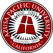 Université Azusa Pacific sceau.svg