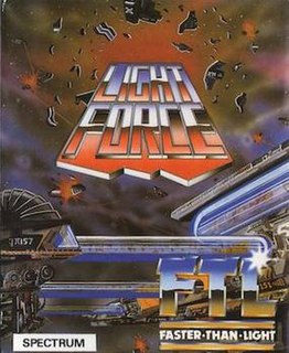 <i>Light Force</i> 1986 shooter game