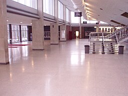 Concourse level view Millett Hall concourse.JPG