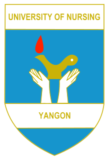 Universität für Krankenpflege, Yangon Logo.svg