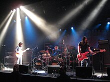 Left to right: Joel Byrne, Joel Carey, Marvin Hammond and Thomas Mayhew Sydney, 5 August 2007