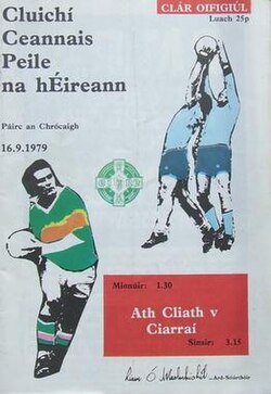 1979 Finale du championnat de football senior d'Irlande de 1979 P.jpg