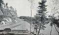 Highway 71 overlooking Lake of the Woods in 1939