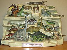 All models released in the first ten years of the Carnegie Collection's history. All of the models that received updated sculpts in 1996 here are seen in their updated molds, except for Stegosaurus. Carnegie 1st 10 years.JPG