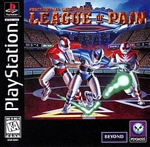 League of Pain PS1 Kapak Art.jpg
