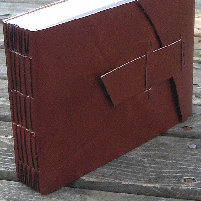 Bookbinding Fundamentals: Long-Stitch Leather Journal