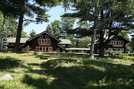 View from lake of North Point Camp. NorthPointAA.JPG