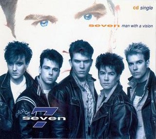 Man with a Vision (song) 1990 single by Seven