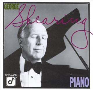 <i>Piano</i> (George Shearing album) 1989 studio album by George Shearing