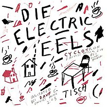 The electric eels 'Agitated' 45 cover by John D Morton The electric eels 'Agitated' 45 cover.jpg