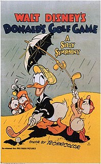 <i>Donalds Golf Game</i> 1938 Donald Duck cartoon