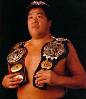 Jumbo Tsuruta Japanese professional wrestler