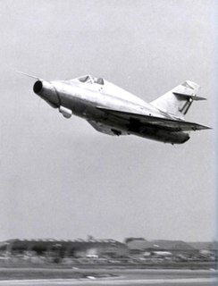<span class="mw-page-title-main">Nord Gerfaut</span> 1950s French supersonic research aircraft