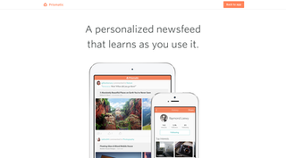 <span class="mw-page-title-main">Prismatic (app)</span> Social news curation and discovery app