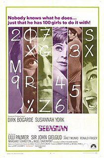 <i>Sebastian</i> (1968 film) 1968 British film directed by David Greene