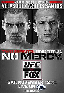 UFC on Fox: Velasquez vs. dos Santos UFC mixed martial arts event in 2011