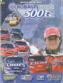 2007 Kobalt Tools 500 program cover