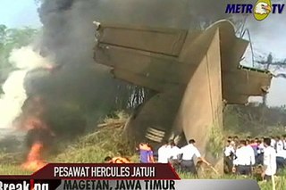 <span class="mw-page-title-main">2009 Indonesian Air Force L-100 crash</span> Military plane crash