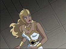 Aresia from the Justice League series