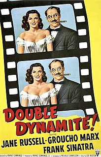 <i>Double Dynamite</i> 1951 film by Irving Cummings