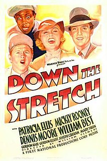 <i>Down the Stretch</i> (1936 film) 1936 film by William Clemens