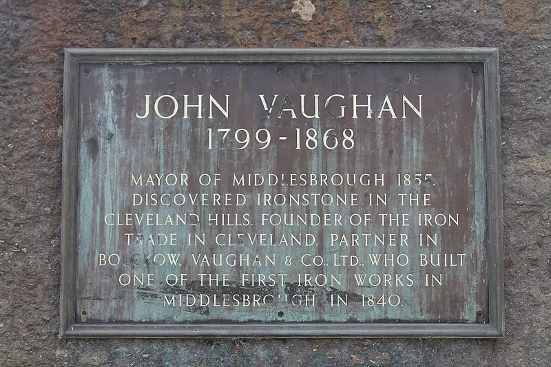 File:John Vaughan statue inscription.JPG