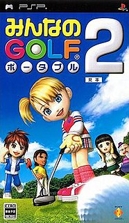 <i>Everybodys Golf Portable 2</i> 2007 video game