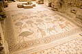 Mosaic floor in the diaconicon-baptistery
