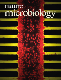 Nature Microbiology journal cover volume 1 issue 1.png