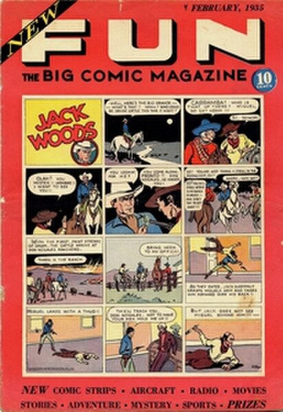 Cover photo of the first issue of the series.