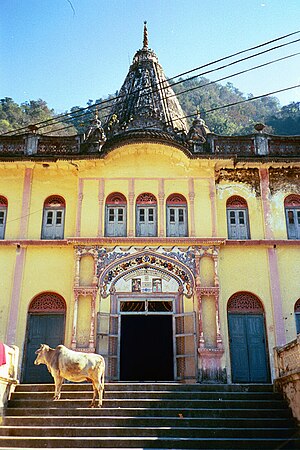 A temple in Rishikesh