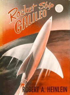 <i>Rocket Ship Galileo</i> 1947 SF novel by Robert A. Heinlein