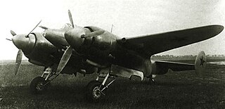 <span class="mw-page-title-main">Tairov Ta-3</span> Soviet heavy fighter prototype