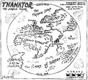 Map of "Thanator, the Jungle Moon" by Lin Carter Thanator.jpg